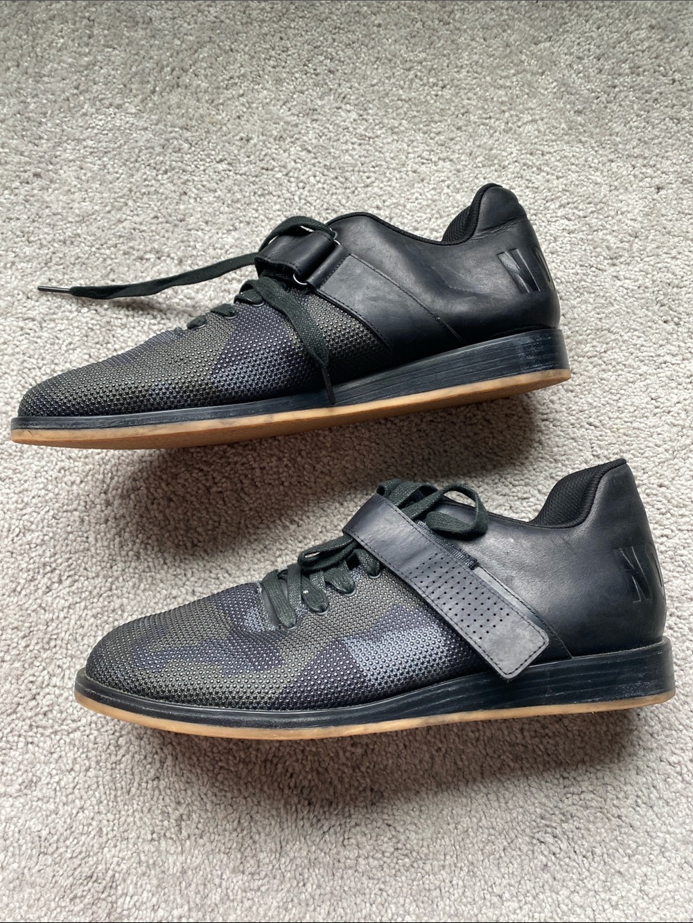 NOBULL Men's Black Cammo LIFTERS